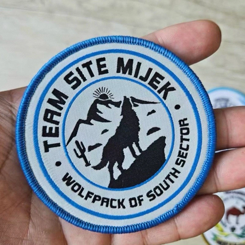 Hook And Loop Woven Patches best