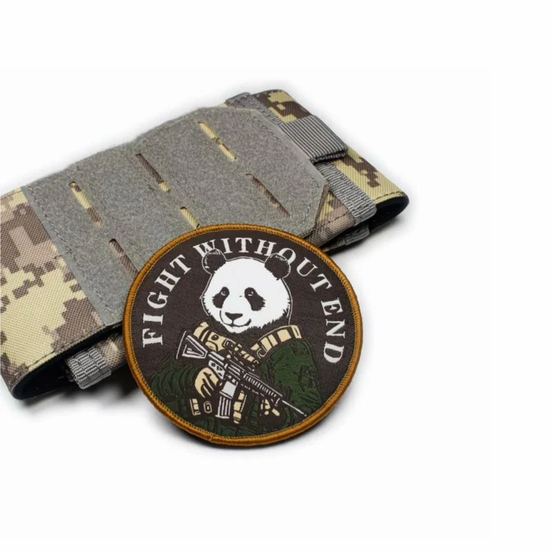Hook And Loop Woven Patches factory